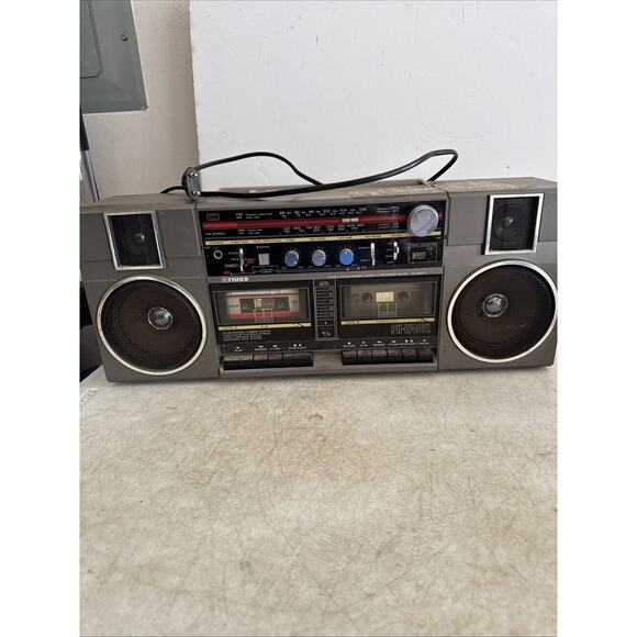 Vintage Fisher Stereo Boombox PH-W407L High Fidelity Radio AM/FM German Plug - Picture 1 of 14